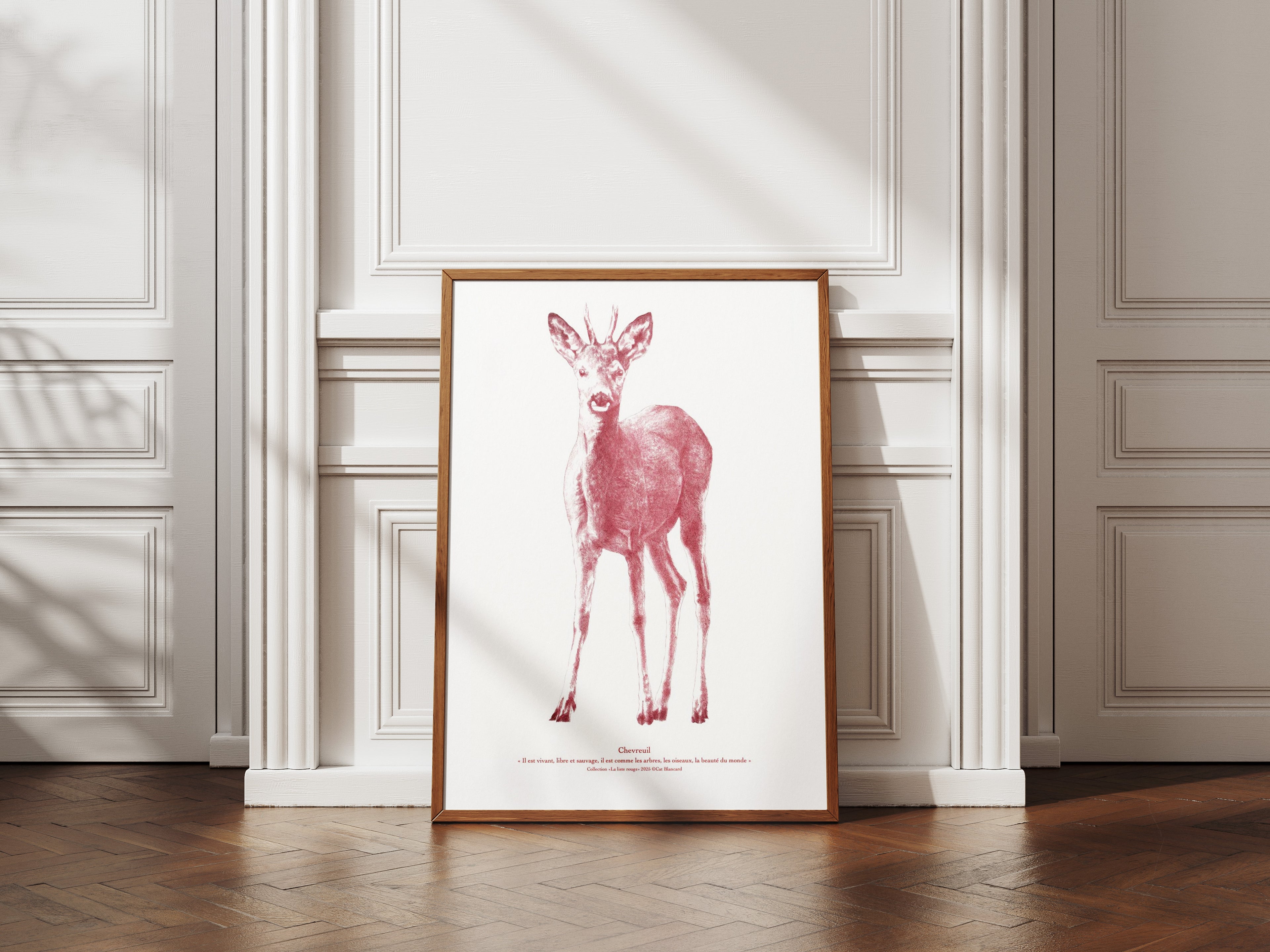 Affiche Chevreuil