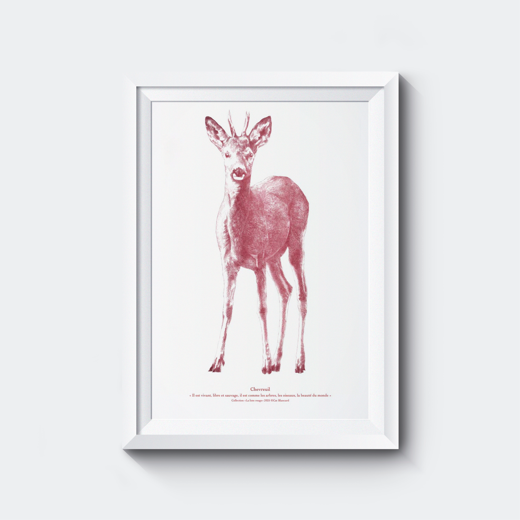 Affiche Chevreuil