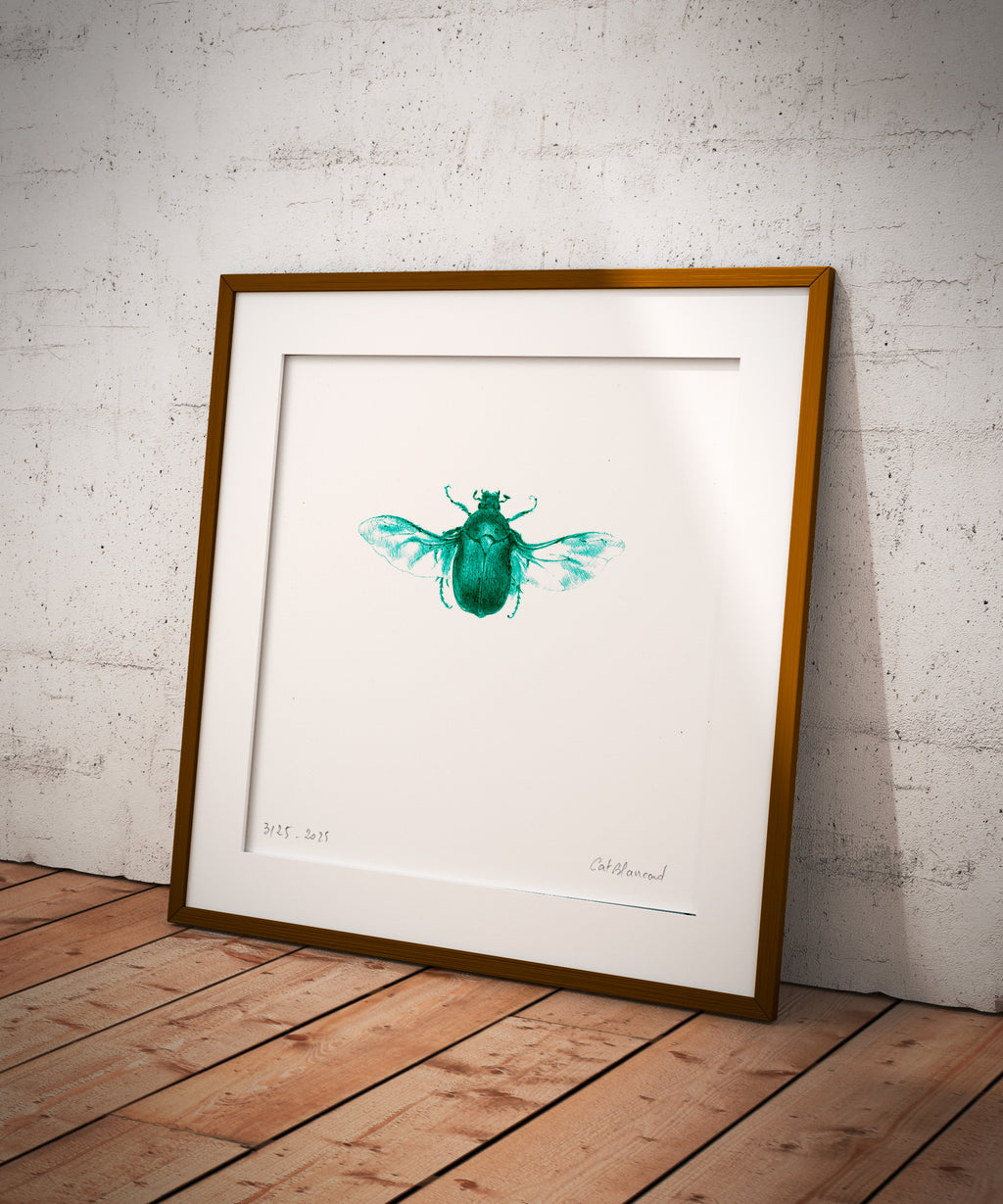 Impression Fine Art " Le cétoine doré" 3/25