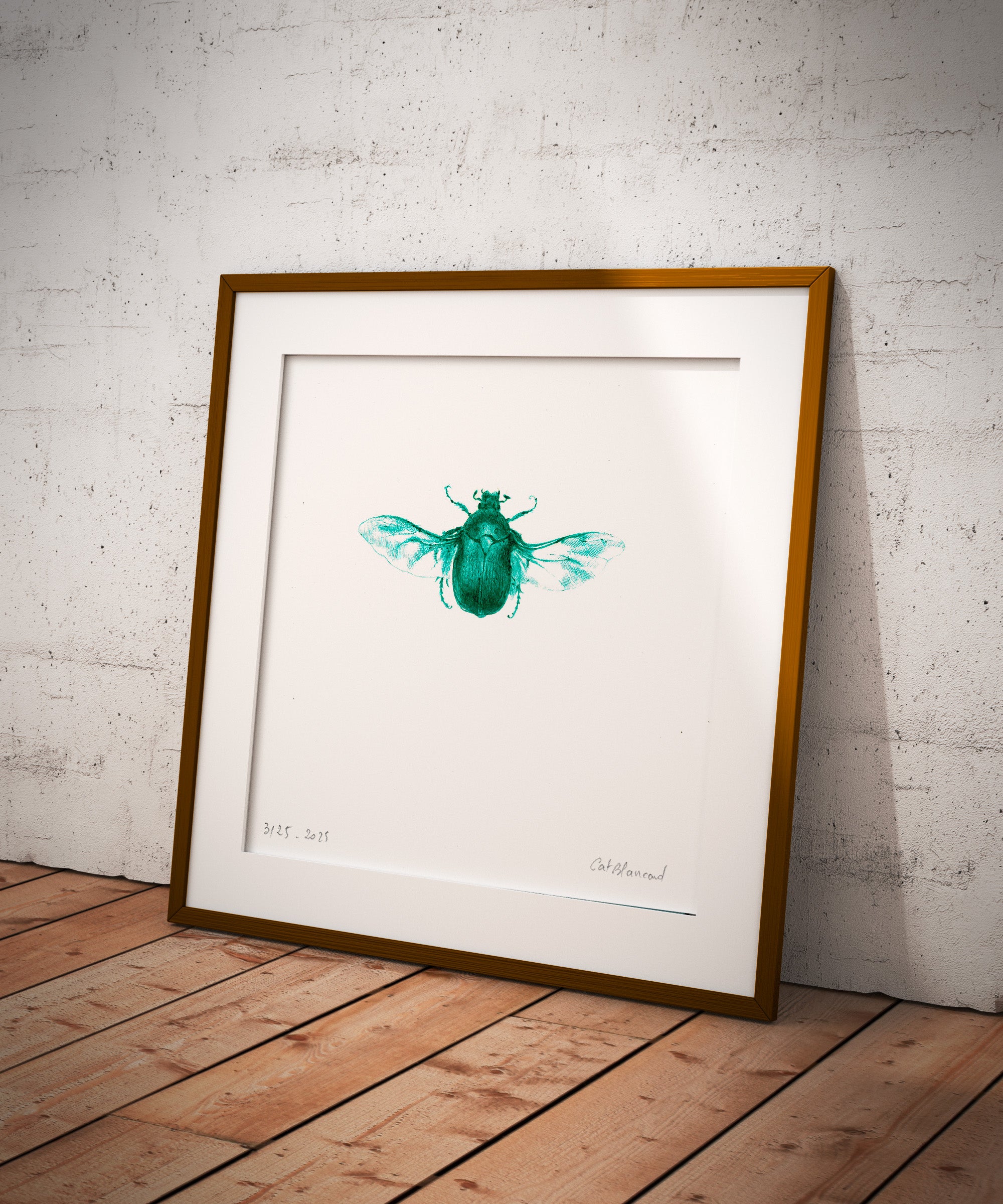Impression Fine Art " Le cétoine doré" 3/25