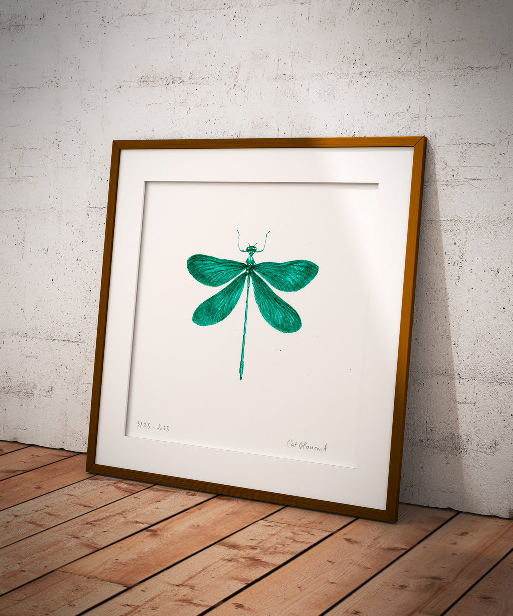 Impression Fine Art "La libellule" n°3/25