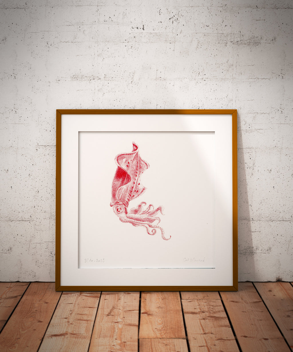 Impression Fine Art "Diamond squid" n°3/10