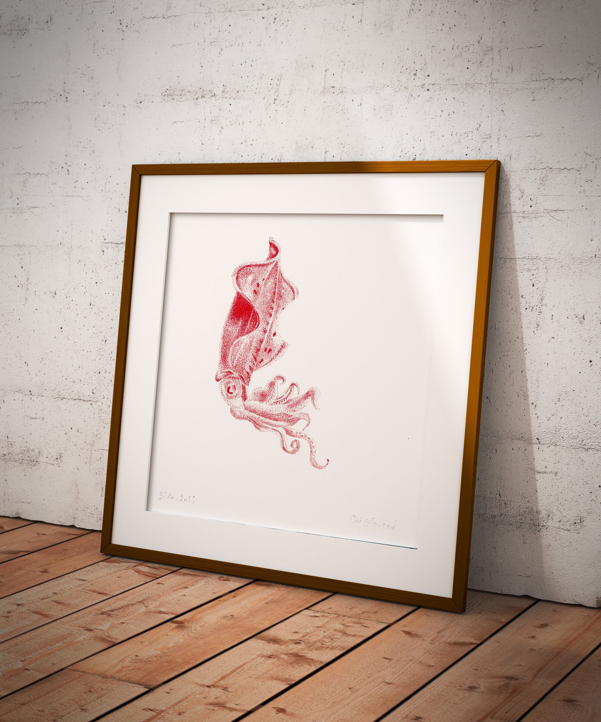 Impression Fine Art "Diamond squid" n°3/10