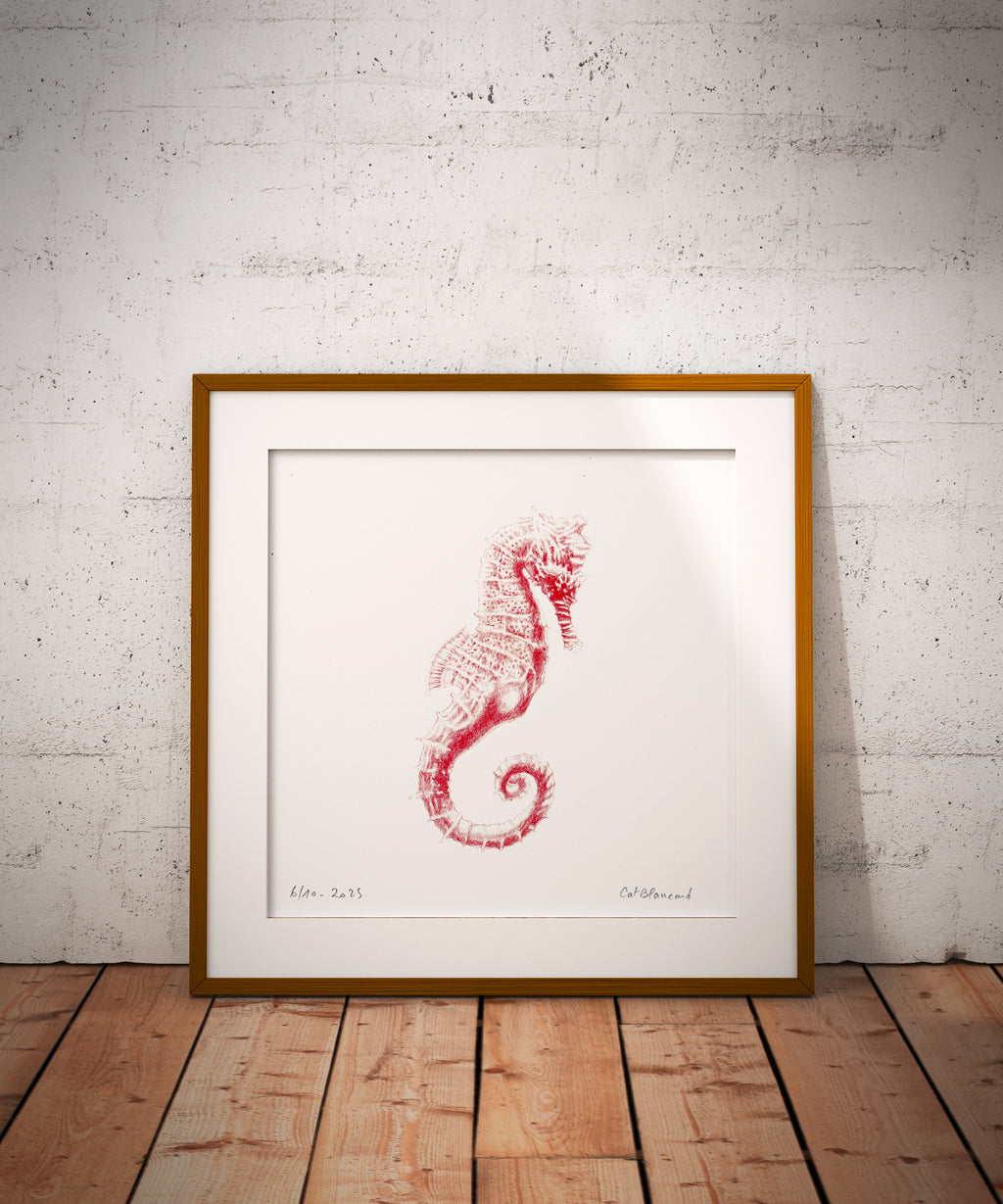 Impression Fine Art "Hippocampe" n°6/10