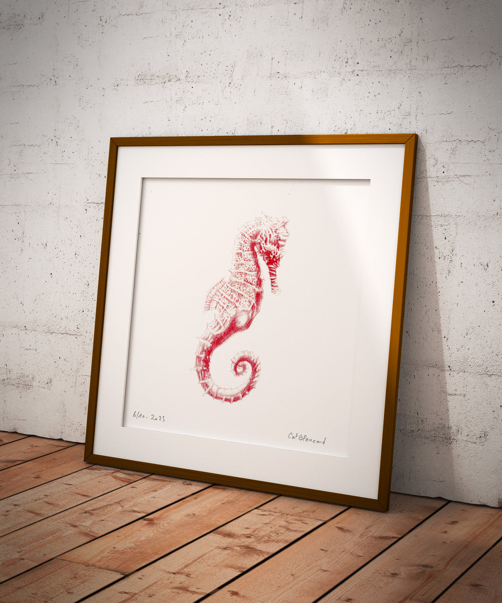 Impression Fine Art "Hippocampe" n°6/10