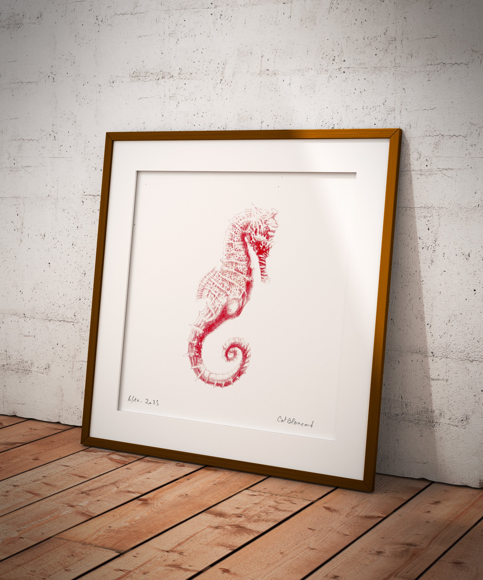 Impression Fine Art "Hippocampe" n°6/10